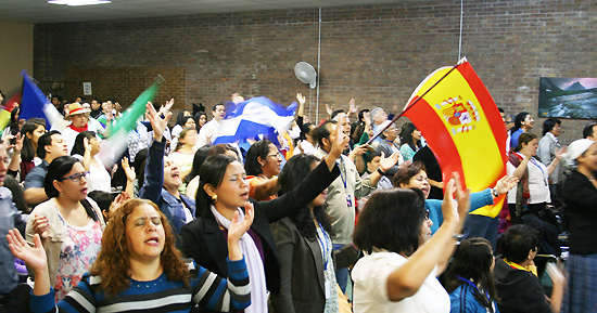 Desfile banderas